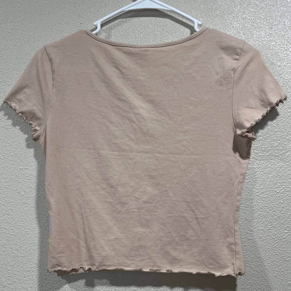 H&M V-Neck Short Sleeve Tee - Picture 2 of 4
